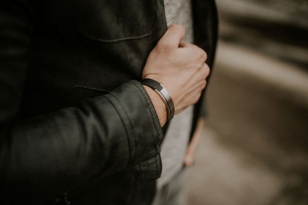 Lunavit Herren Armband mit Magnete für stylische Outfits